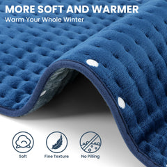 DISUPPO Heating Pad 2-in-1 Foot Warmer and Heat Pad