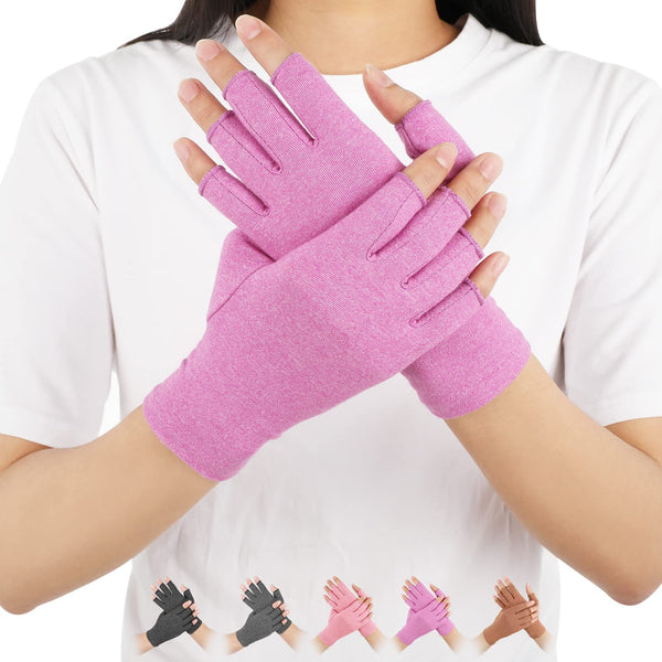 DISUPPO Arthritis Compression Gloves (Purple)
